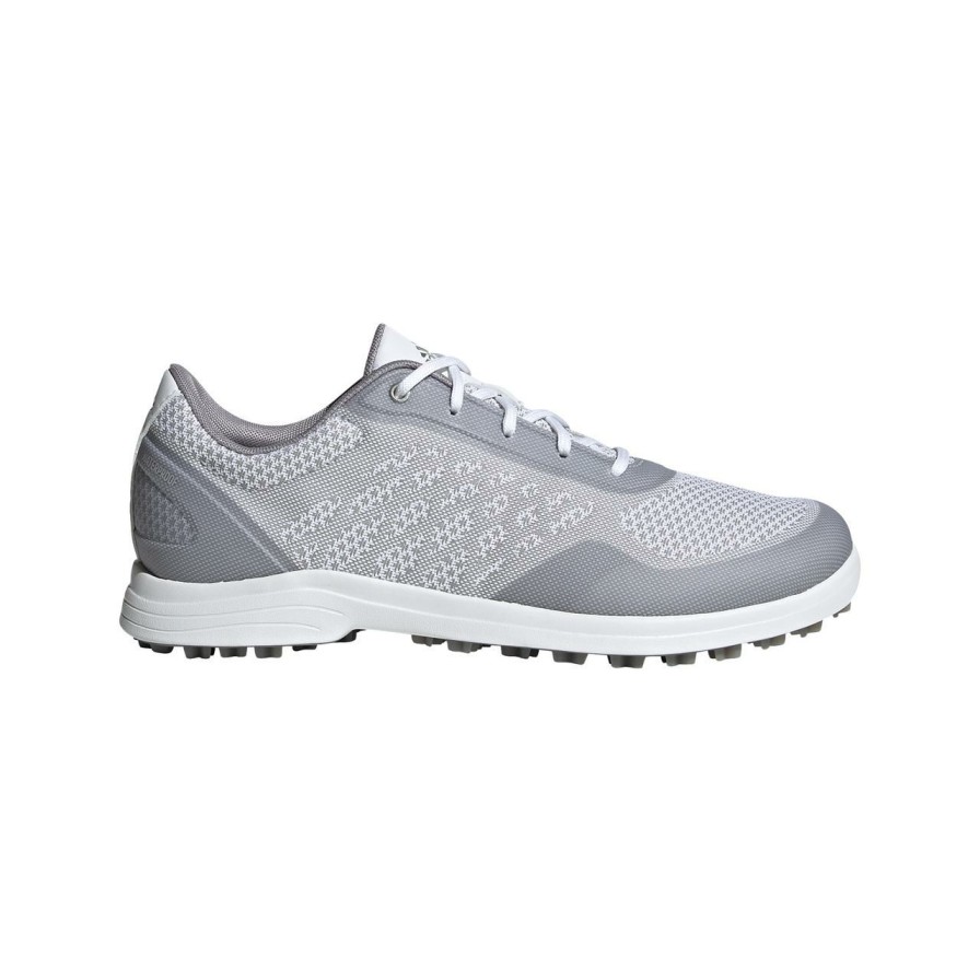 Shoes * | Adidas Women'S Alphaflex Sport Spikeless Golf Shoe White/Grey