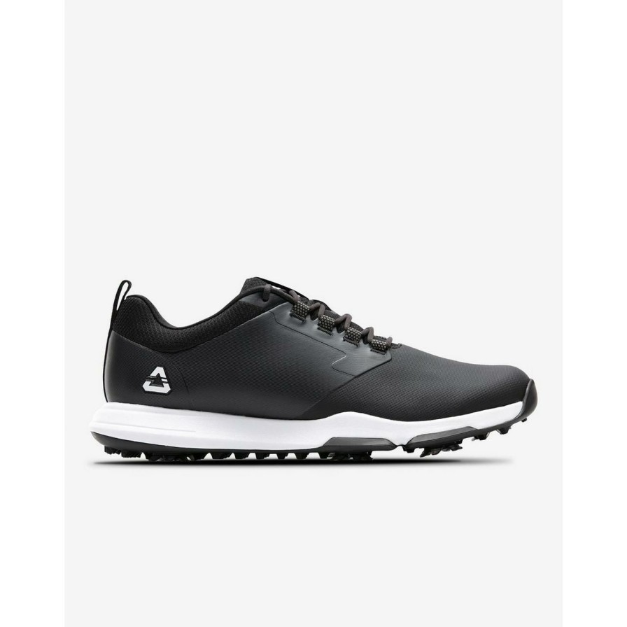 Shoes * | Cuater Men'S Ringer Spiked Golf Shoe Black