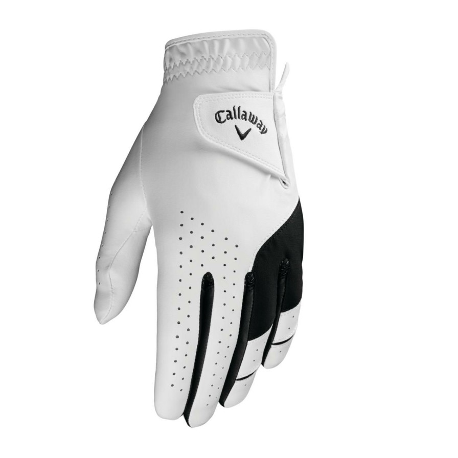 Accessories * | Callaway Men'S Weather Spann Glove Wht