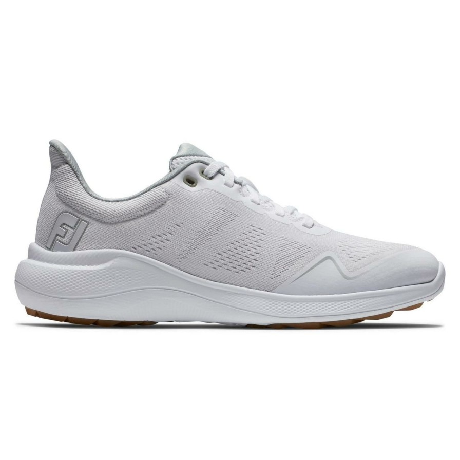 Shoes * | Footjoy Women'S Flex Spikeless Golf Shoe White