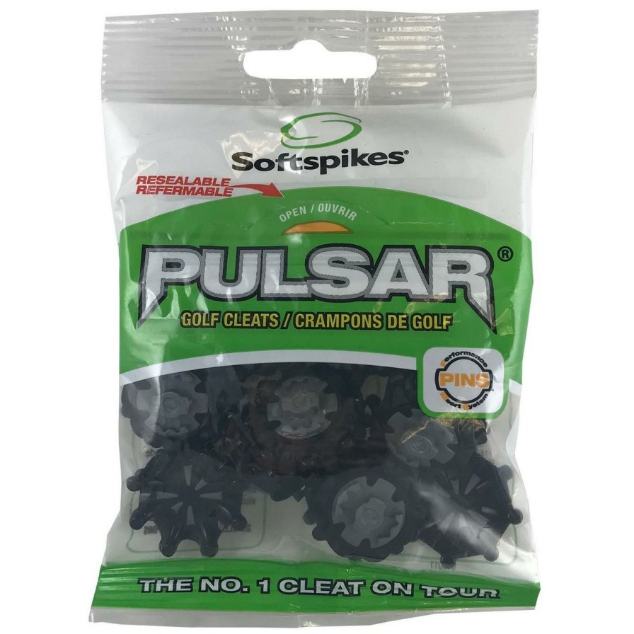 Shoes * | Softspikes Pulsar Spikes 18 Pack Pins Black/Grey