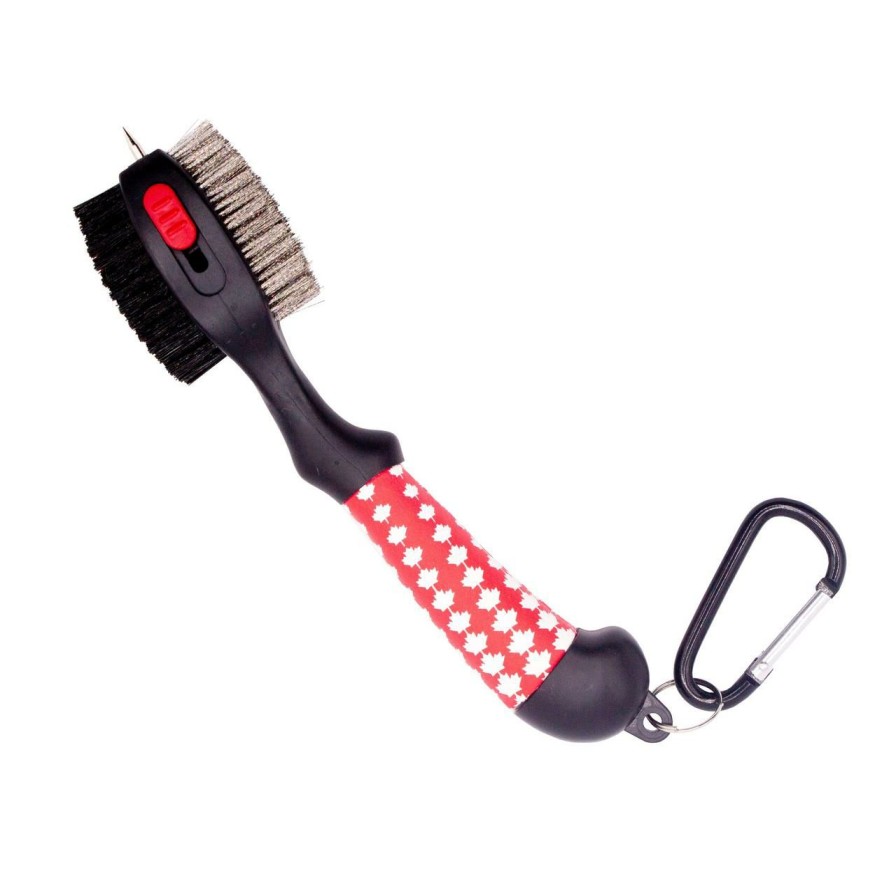 Accessories * | Ztech Mega Club Brush Maple Leaf Edition Red