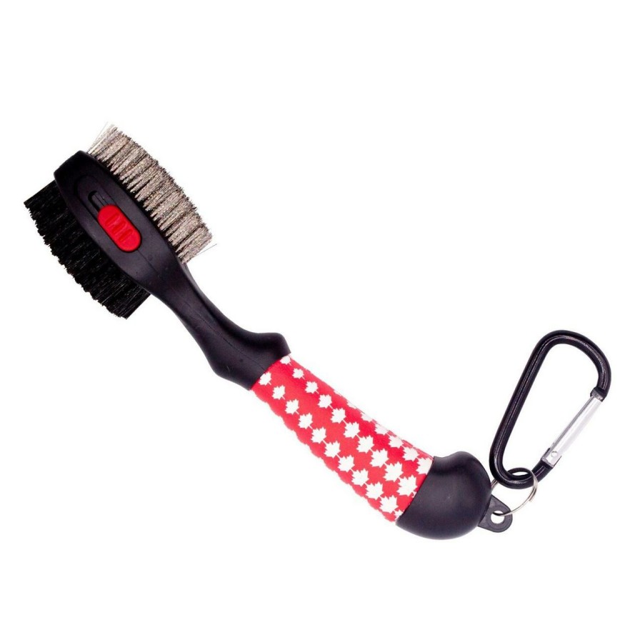 Accessories * | Ztech Mega Club Brush Maple Leaf Edition Red