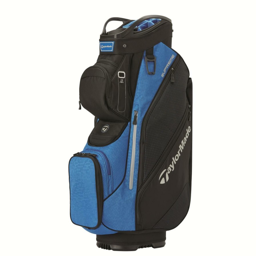 Bags & Carts * | Taylormade Supreme Cart Bag Blue/Black