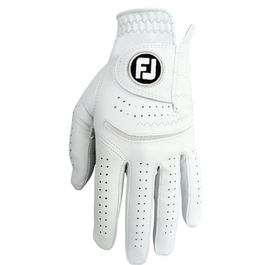 Accessories * | Footjoy Men'S Contour Cadet Flx Glove White