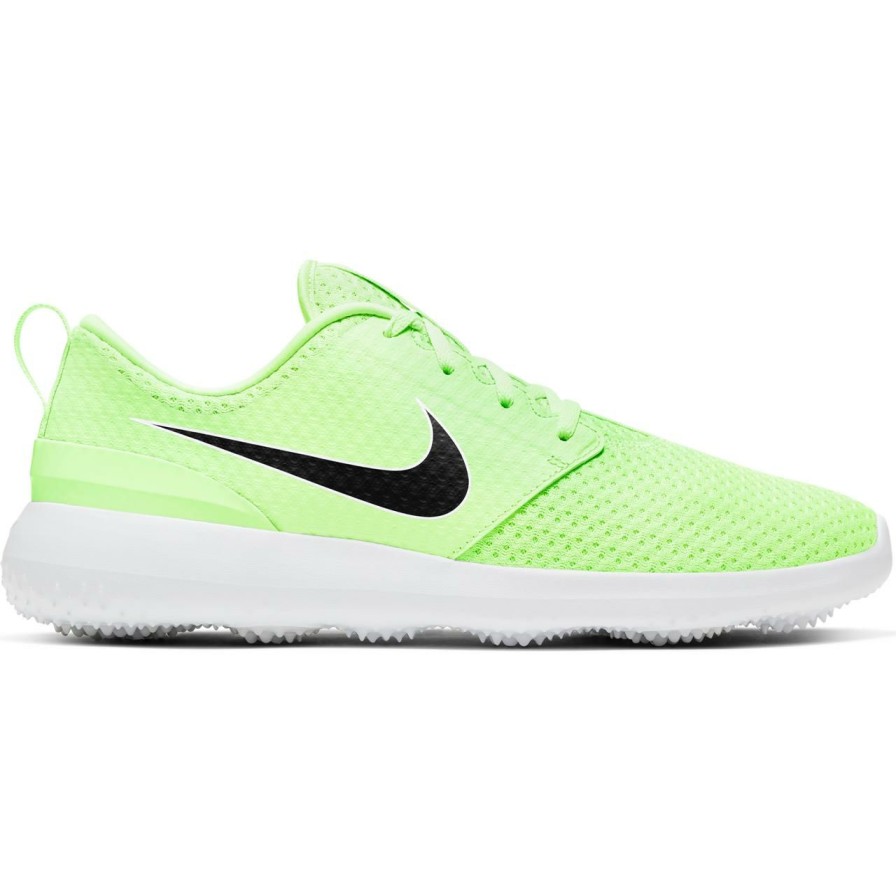 Shoes * | Nike Men'S Roshe G Spikeless Golf Shoe Green/Black