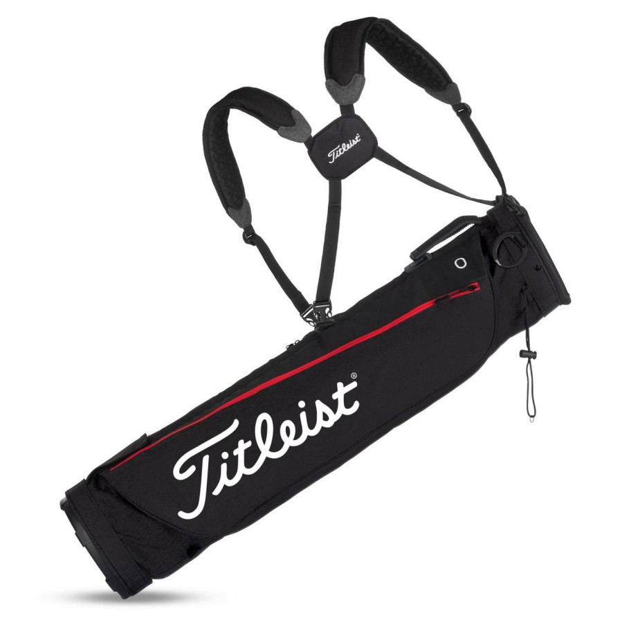 Bags & Carts * | Titleist Prior Generation Carry Bag Black/Red