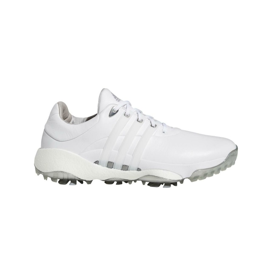 Shoes * | Adidas Men'S Tour360 22 Spiked Golf Shoe White