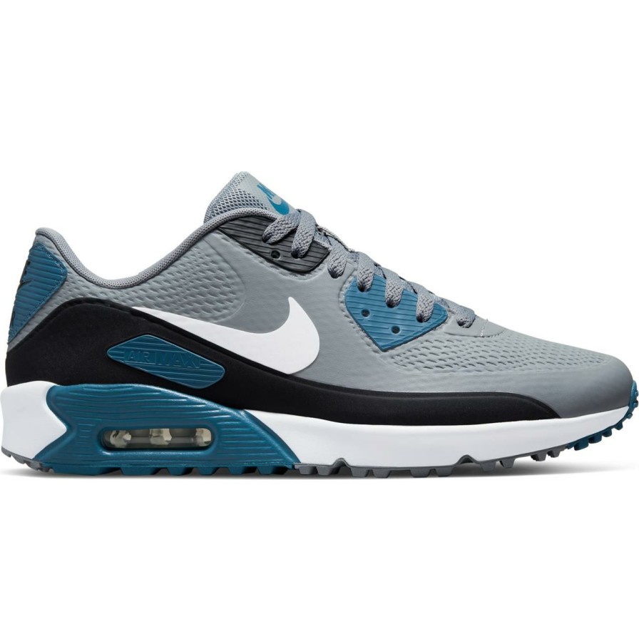 Shoes * | Nike Air Max 90 G Spikeless Golf Shoe Grey/Teal/Black