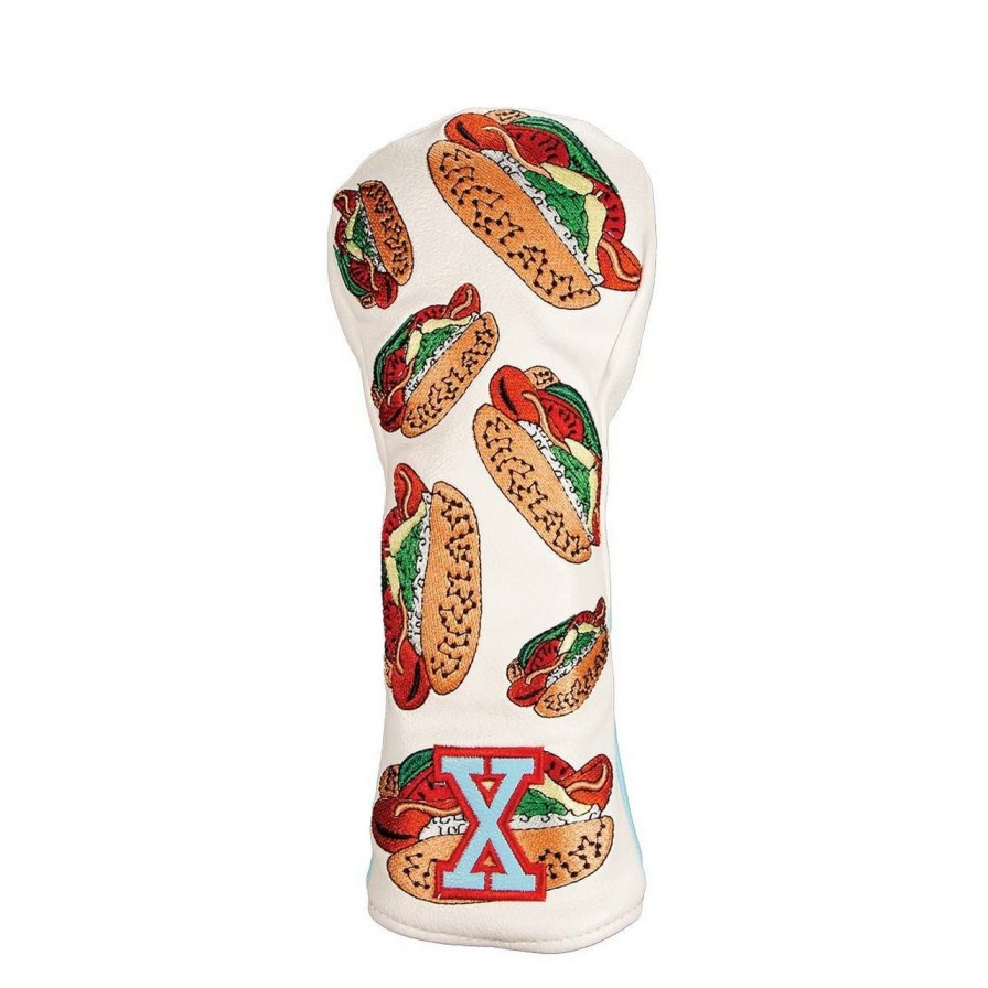 Accessories * | Barstool Chicago Hotdog Hybrid Headcover White/Blue