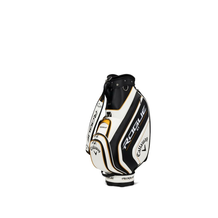 Bags & Carts * | Callaway Prior Generation Rogue St Mini Staff Bag Wht/Blk/Gld