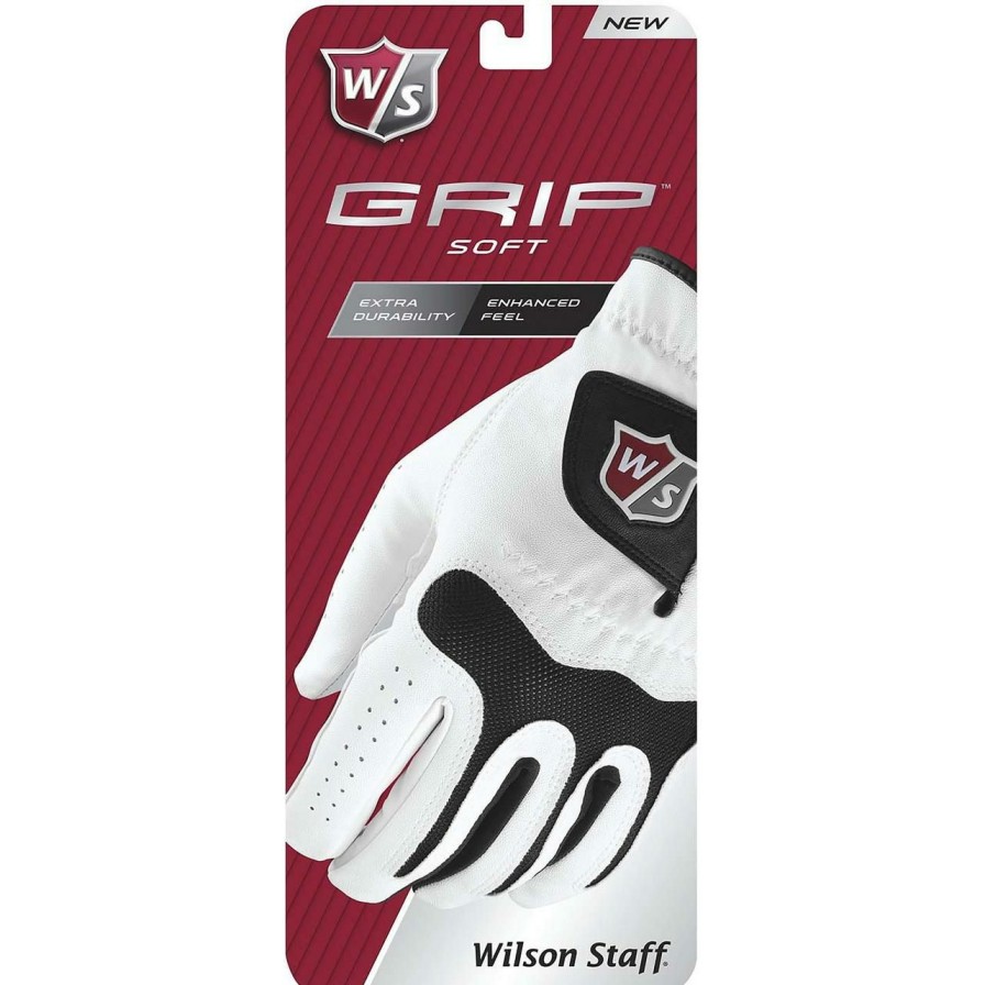 Accessories * | Wilson Grip Soft Glove White