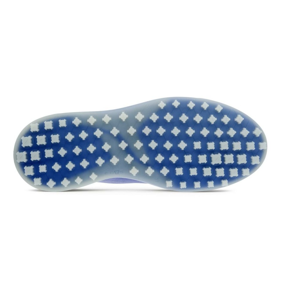 Shoes * | Ecco Women'S Tray Spikeless Golf Shoe Blue