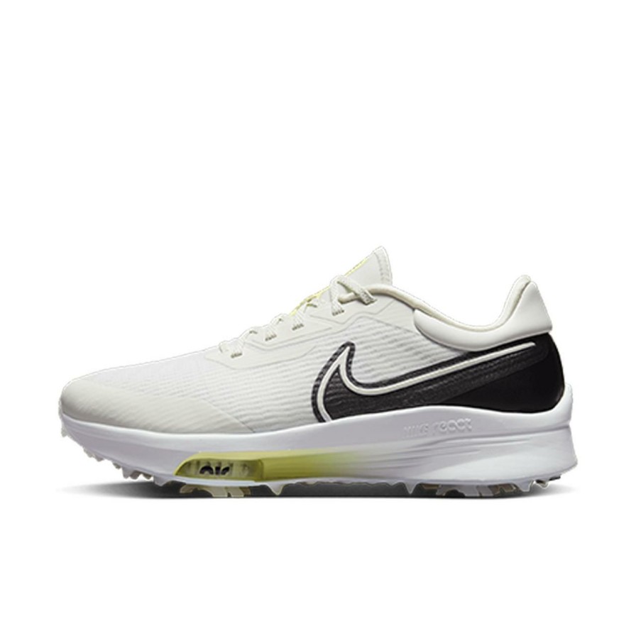 Shoes * | Nike Air Zoom Infinity Tour Next% Spikeless Golf Shoe Light Grey/Yellow