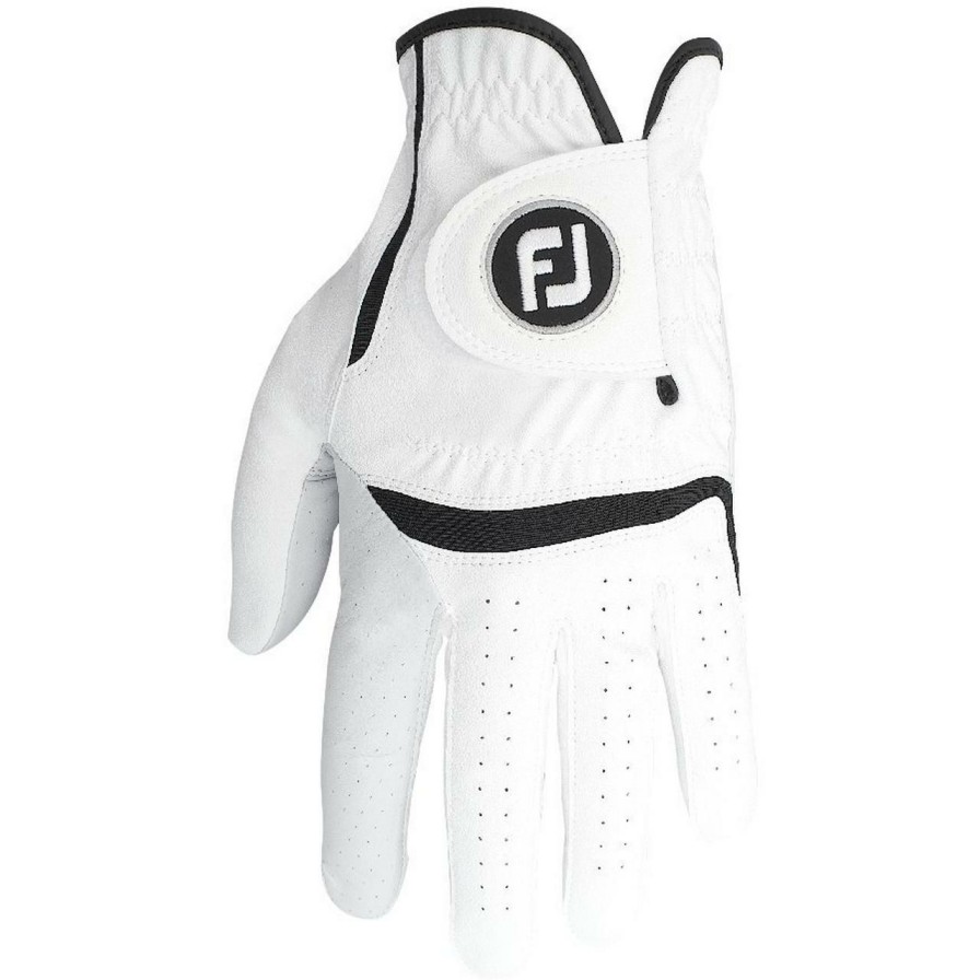 Accessories * | Footjoy F3 Mens Golf Glove Wht