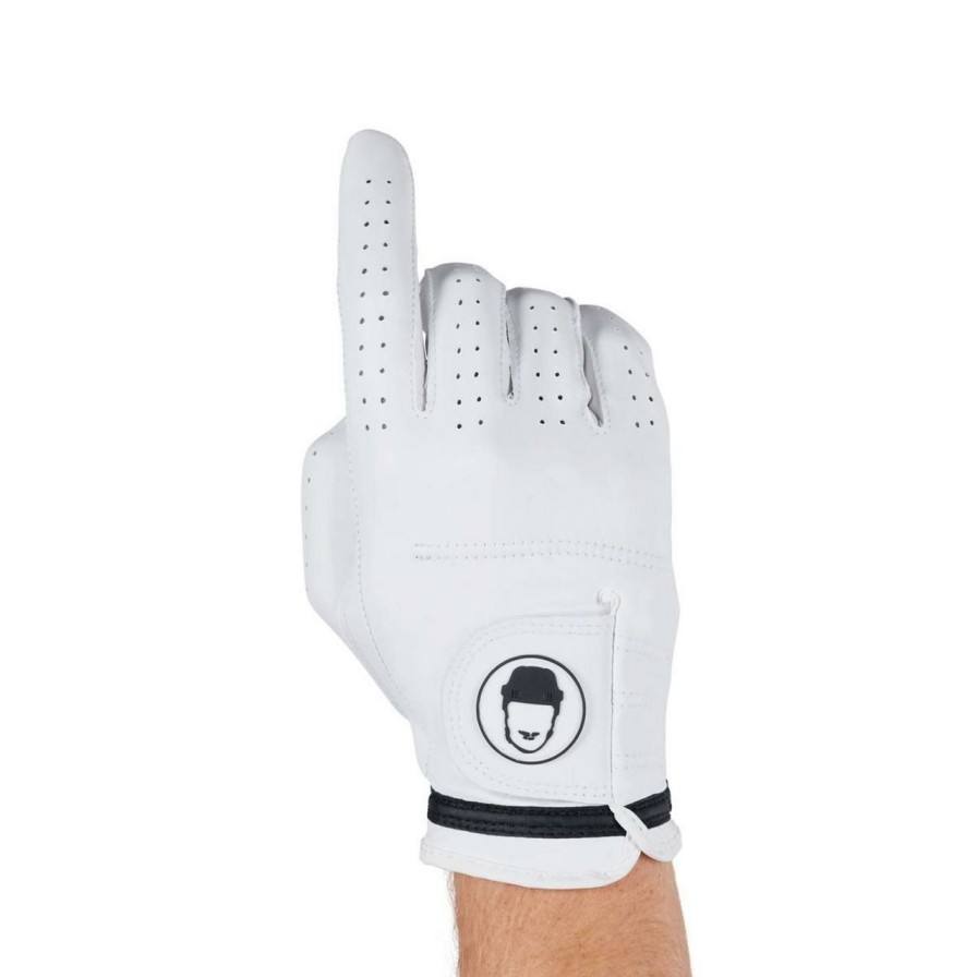 Accessories * | Barstool Spittin' Chiclets Glove White/Black