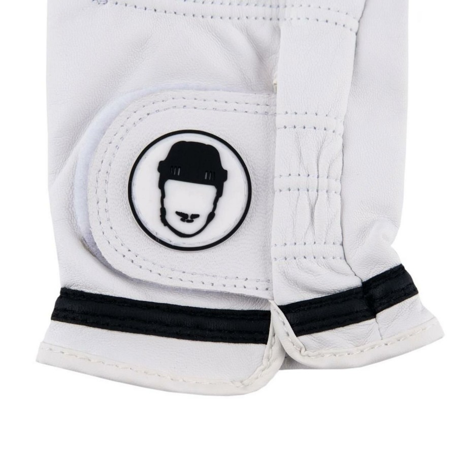 Accessories * | Barstool Spittin' Chiclets Glove White/Black