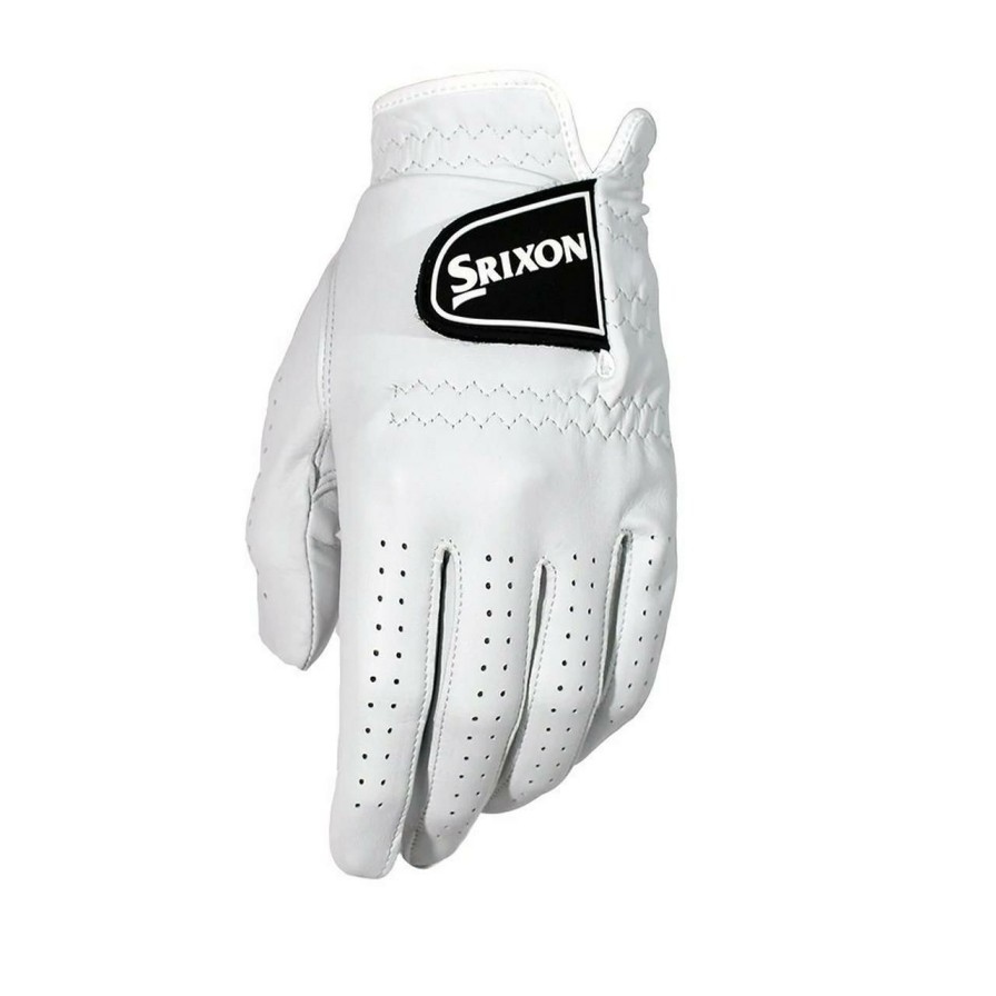 Accessories * | Srixon Srx Cabretta Cadet Glove White