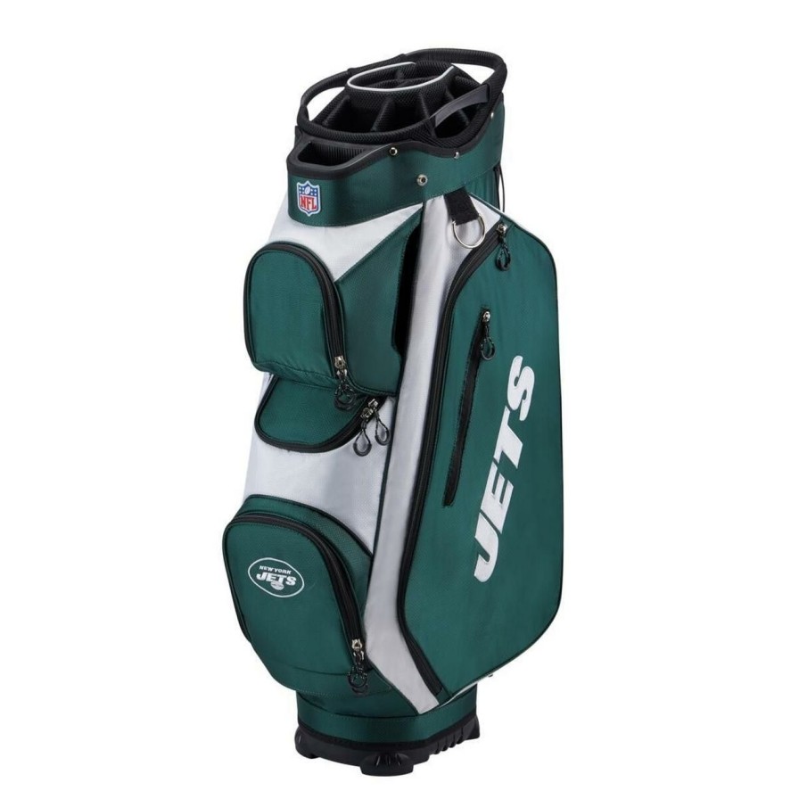 Bags & Carts * | Wilson Nfl Cart Bag Ny Jets