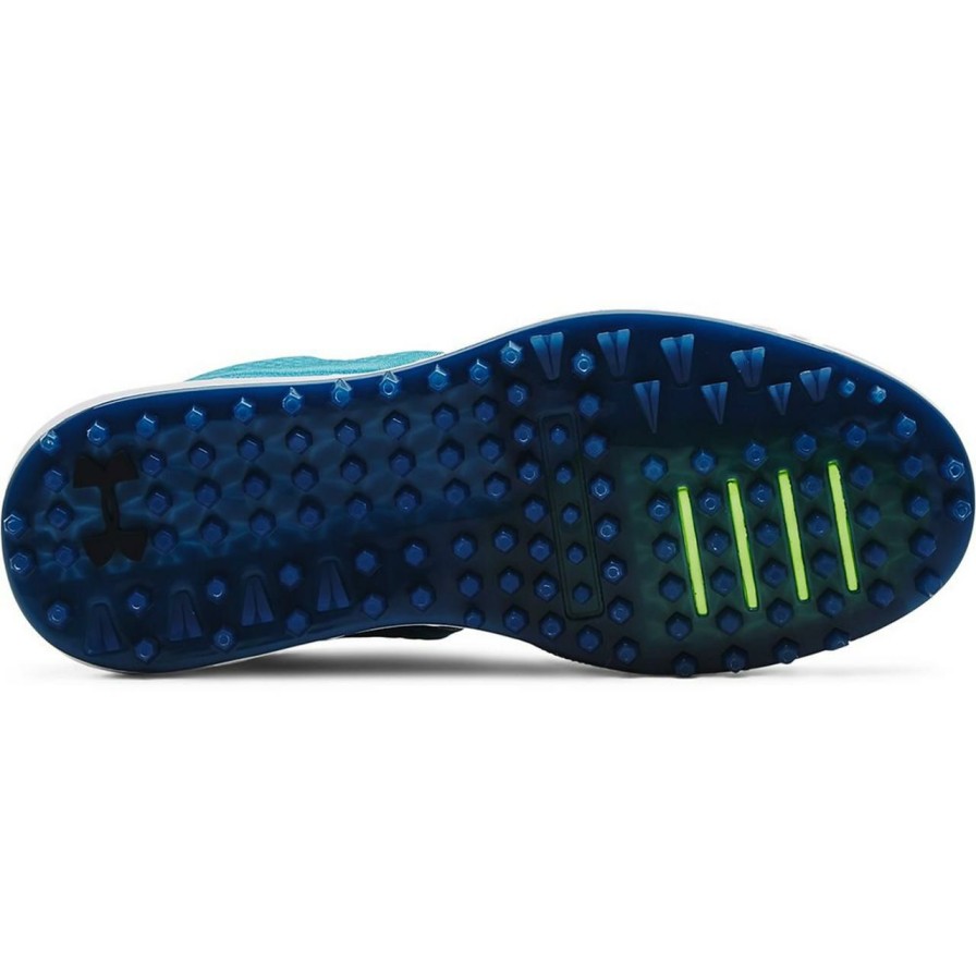 Shoes * | Under Armour Men'S Hovr Forge Rc Spikeless Golf Shoe Grey/Blue