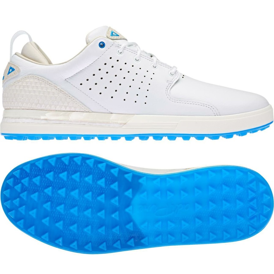 Shoes * | Adidas Men'S Flopshot Spikeless Golf Shoe White