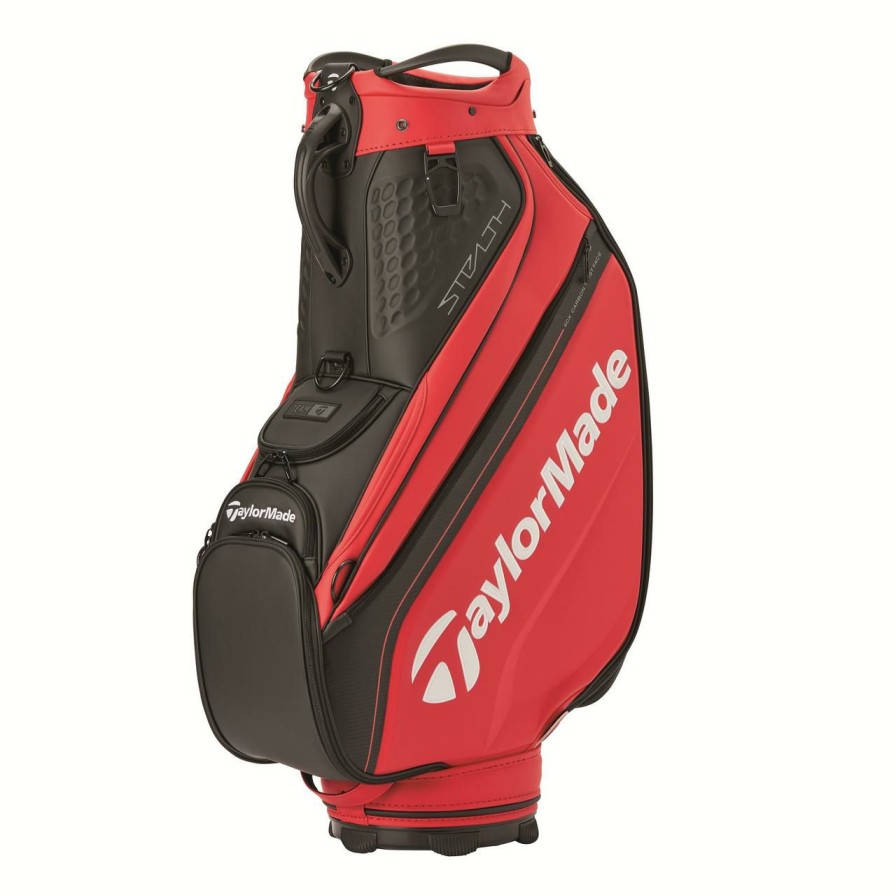 Bags & Carts * | Taylormade Prior Generation Tour Staff Bag Black/Red