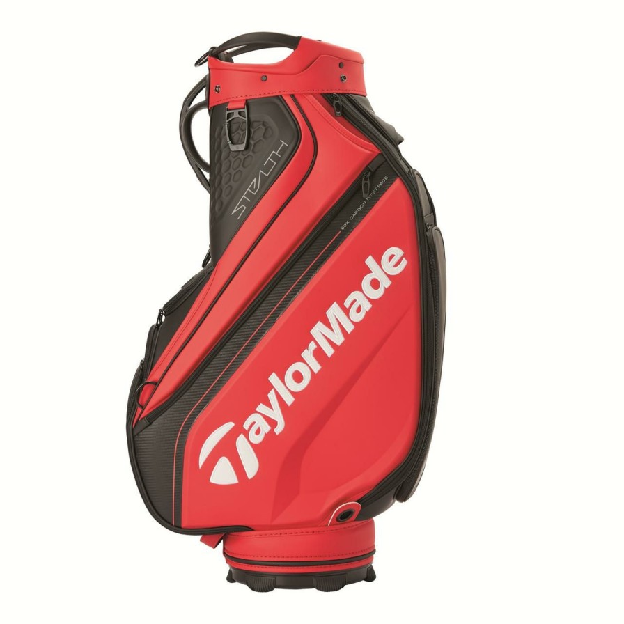 Bags & Carts * | Taylormade Prior Generation Tour Staff Bag Black/Red