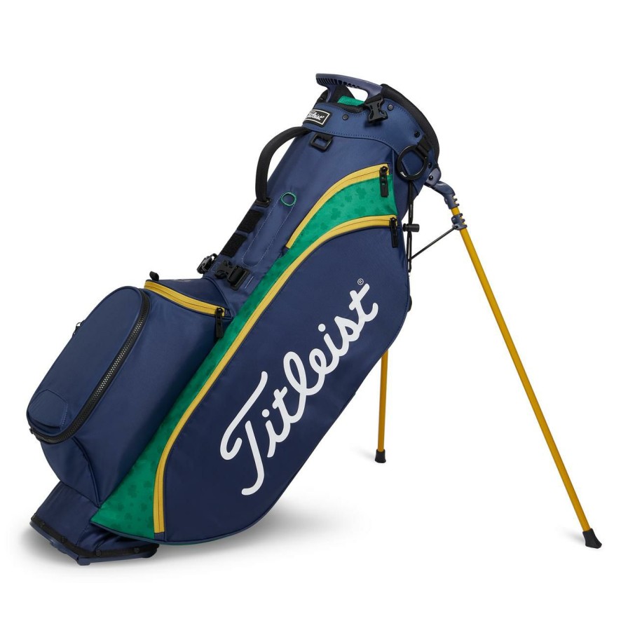 Bags & Carts * | Titleist Limited Edition Players 4 Stand Bag Shamrock Navy/Green