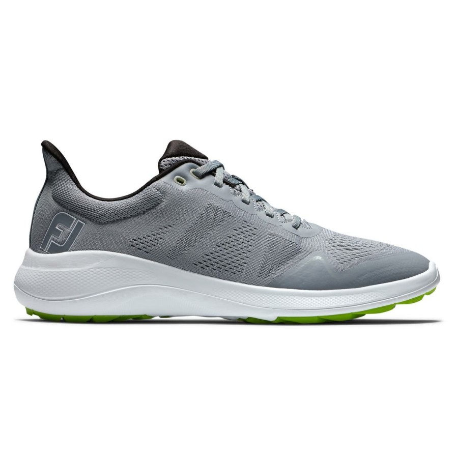 Shoes * | Footjoy Men'S Flex Spikeless Golf Shoe Grey