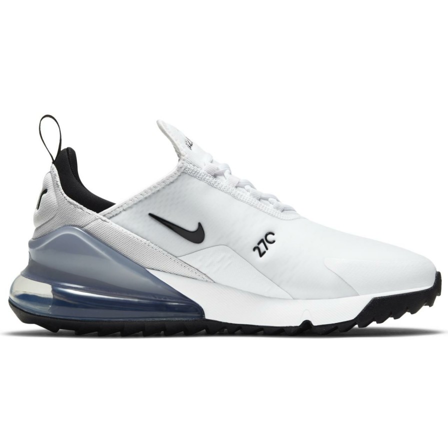 Shoes * | Nike Air Max 270 G Spikeless Golf Shoe White/Black