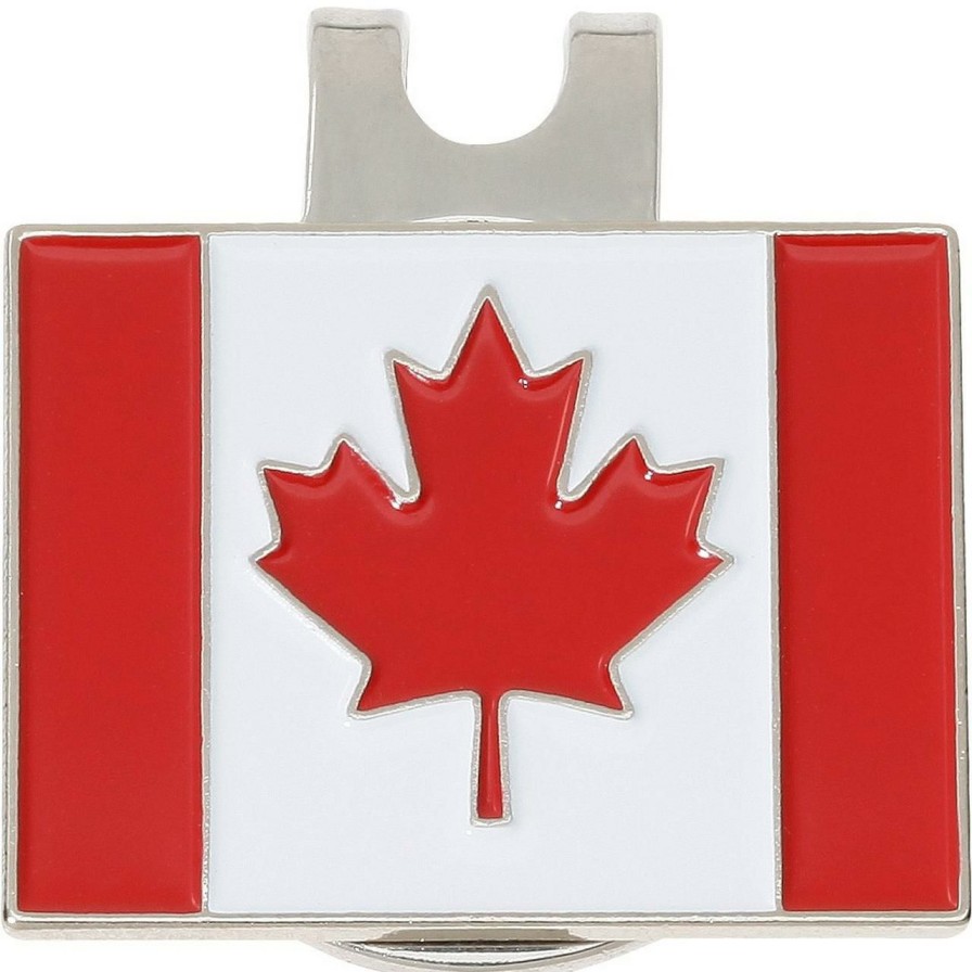 Accessories * | Ztech Canadian Flag Ball Marker With Cap Clip