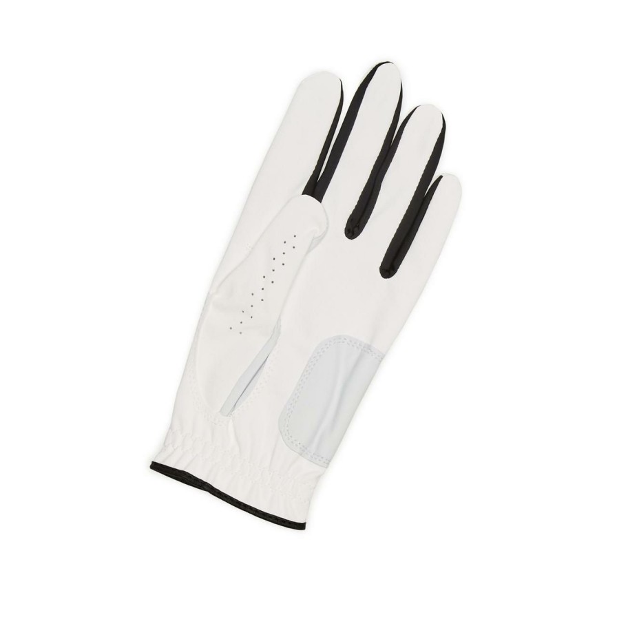 Accessories * | Pga Tour Pga Swing Soft Cadet Leather Glove White