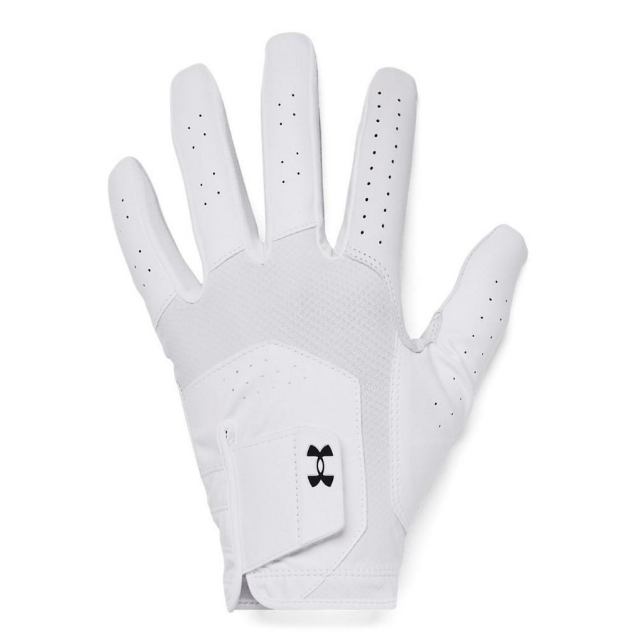 Accessories * | Under Armour Iso-Chill Cadet Glove White