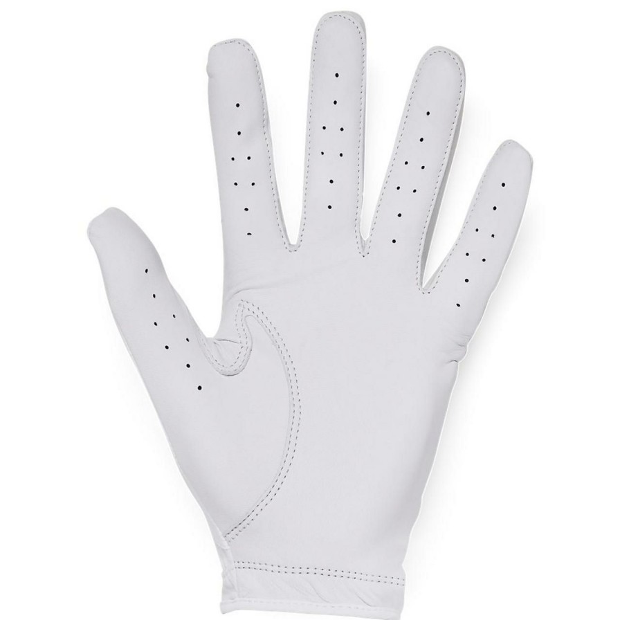 Accessories * | Under Armour Iso-Chill Cadet Glove White