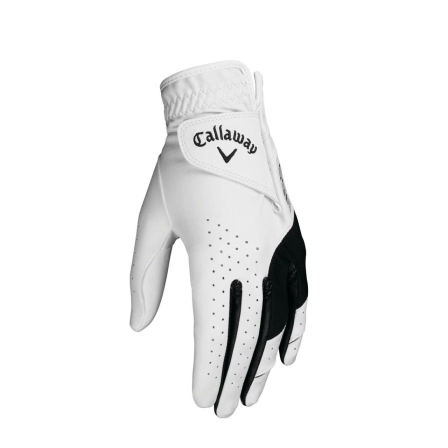 Accessories * | Callaway Weather Spann Women'S Glove Wht