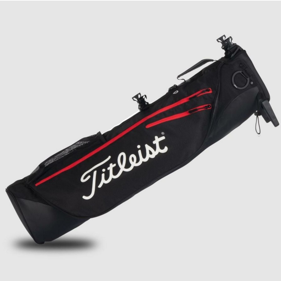 Bags & Carts * | Titleist Premium Carry Bag Black/Red