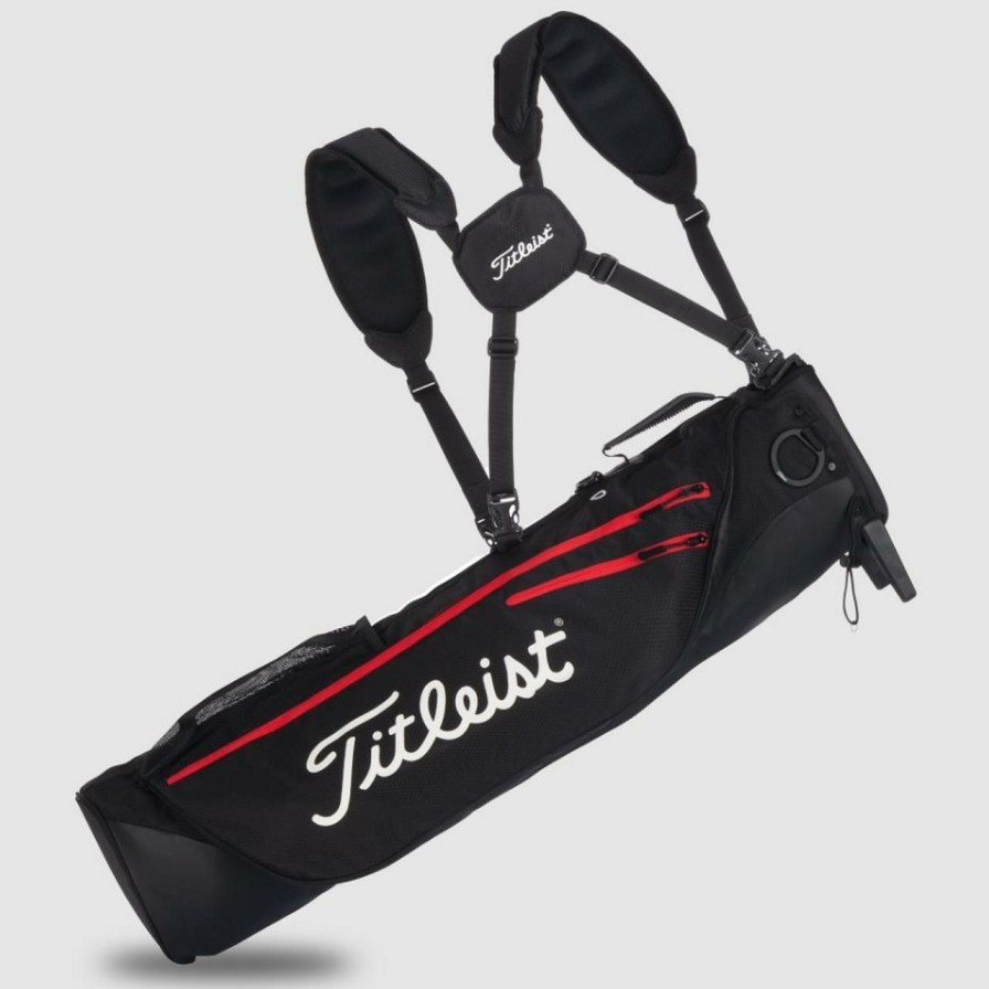 Bags & Carts * | Titleist Premium Carry Bag Black/Red