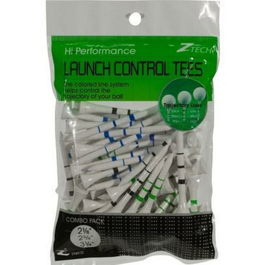 Accessories * | Ztech Launch Control Assorted Golf Tees (60 Count)