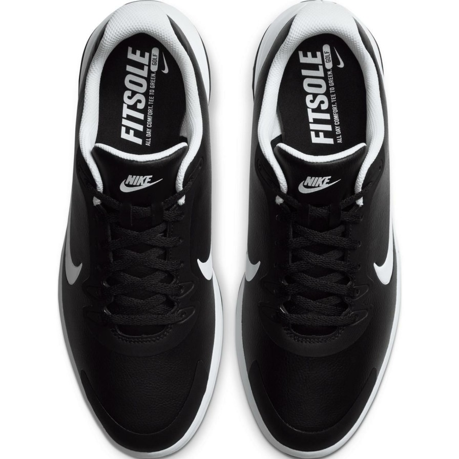 Shoes * | Nike Infinity G Spikeless Golf Shoe Black/White