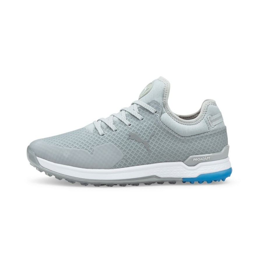 Shoes * | Puma Men'S Proadapt Alphacat Spikeless Golf Shoe- Grey/Blue