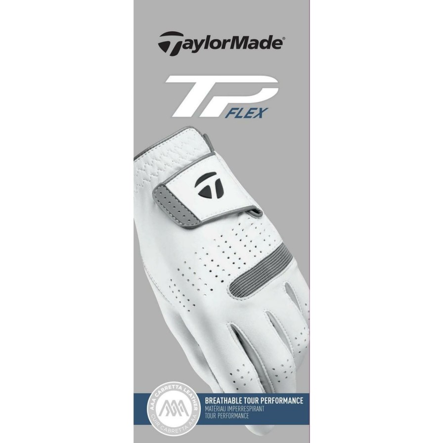 Accessories * | Taylormade 2021 Tp Flex Glove Cadet White