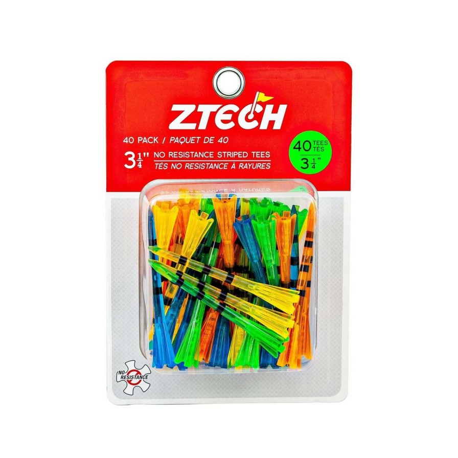 Accessories * | Ztech Translucent Tees 3 1/4In (40 Count)