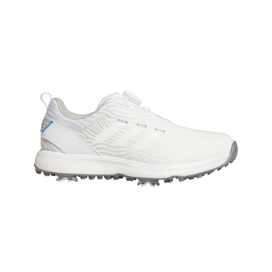 Shoes * | Adidas Women'S S2G Boa Spiked Golf Shoe White