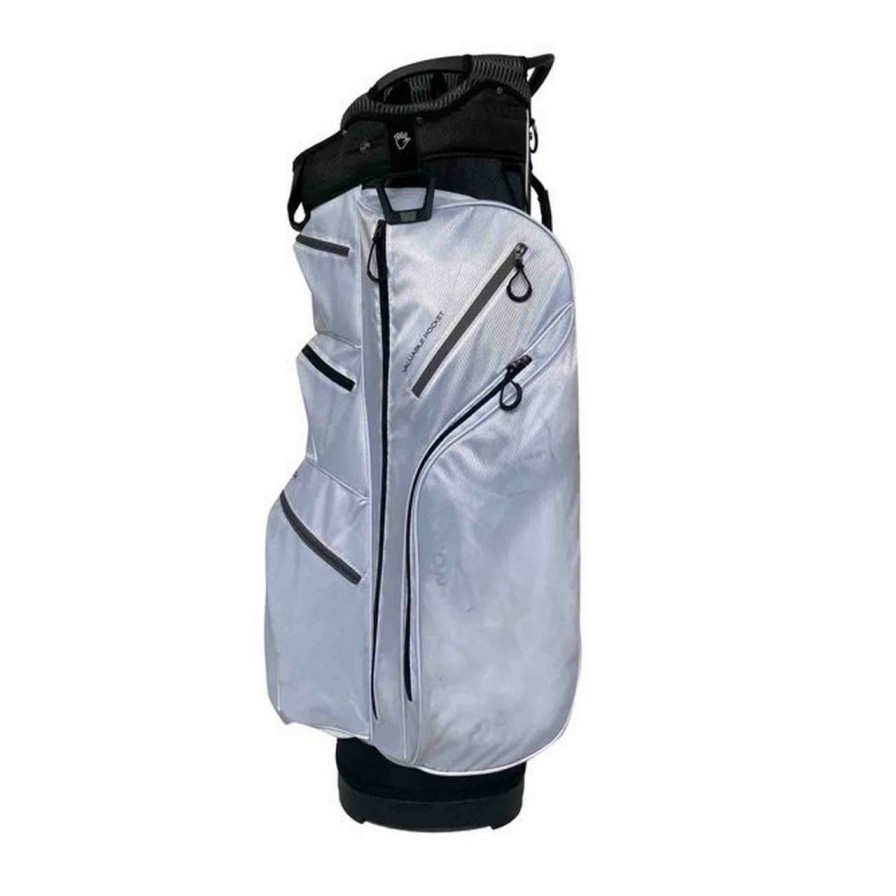 Bags & Carts * | Tour Trek Deluxe Cart Bag White/Grey