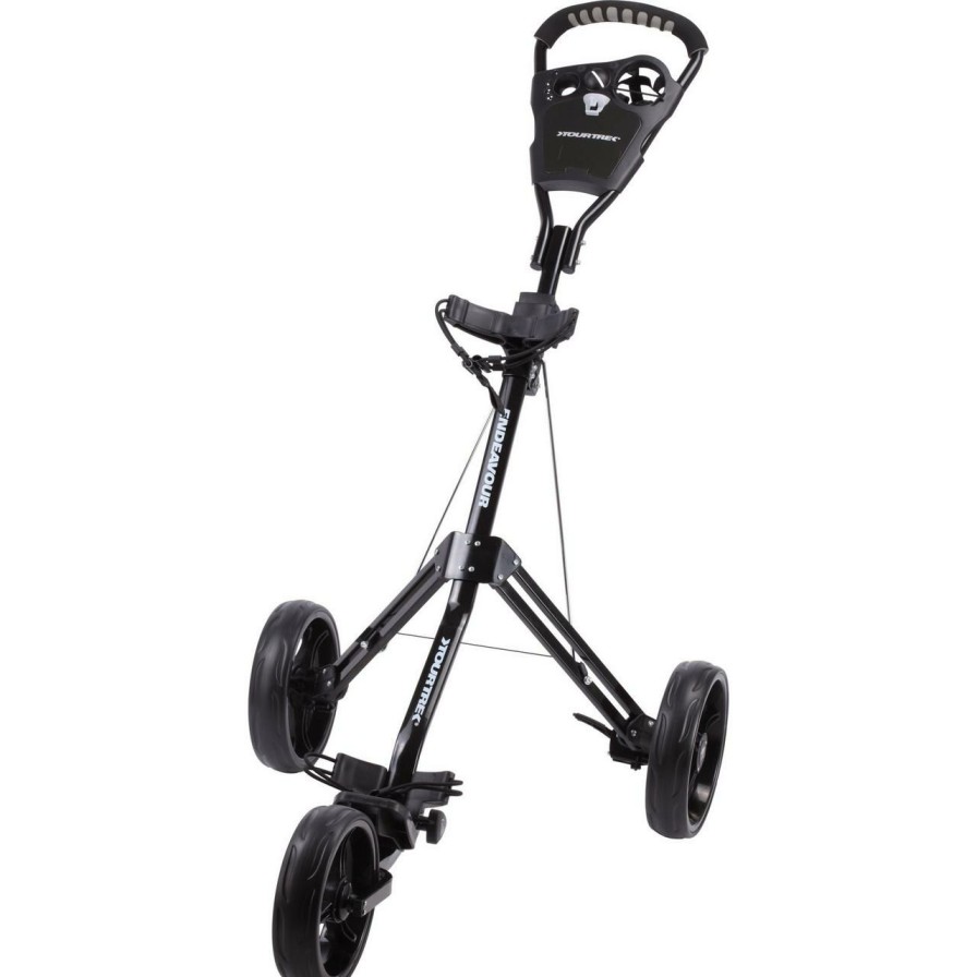 Bags & Carts * | Tour Trek Endeavour Push Cart Black/Black