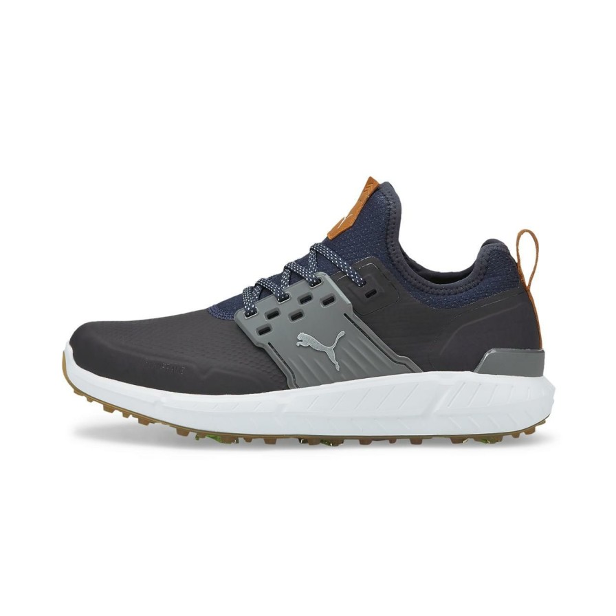 Shoes * | Puma Men'S Ignite Articulate Spiked Golf Shoe Navy/Grey