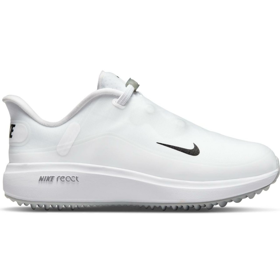 Shoes * | Nike Women'S React Ace Tour Spikeless Golf Shoe White