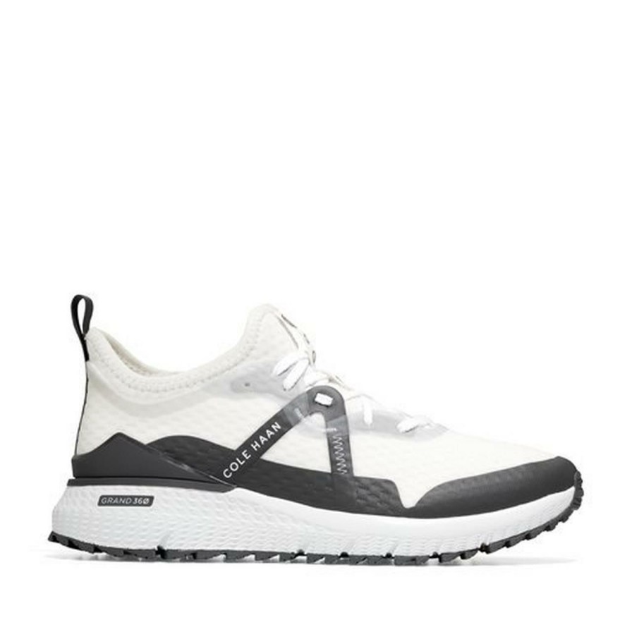 Shoes * | Cole Haan Men'S Zerogrand Overtake Spikeless Golf Shoe White/Black