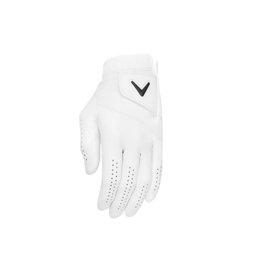 Accessories * | Callaway Men'S Tour Authentic Glove White