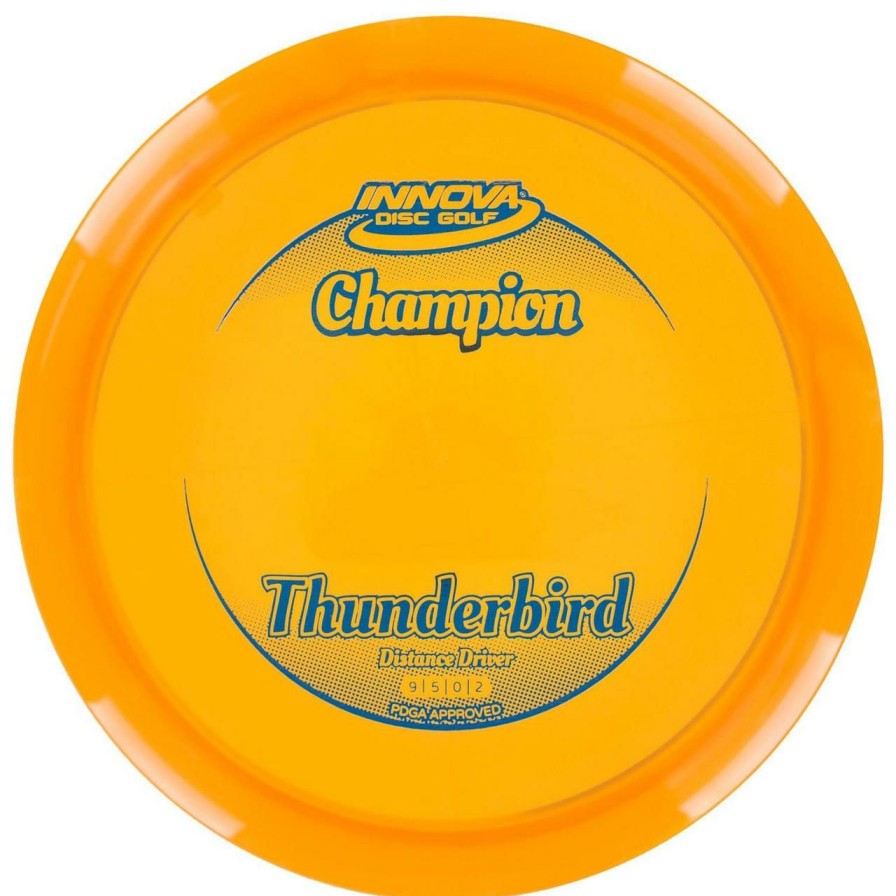 Accessories * | Innova Champion Thunderbird Distance Driver Golf Disc 170-175G Orange